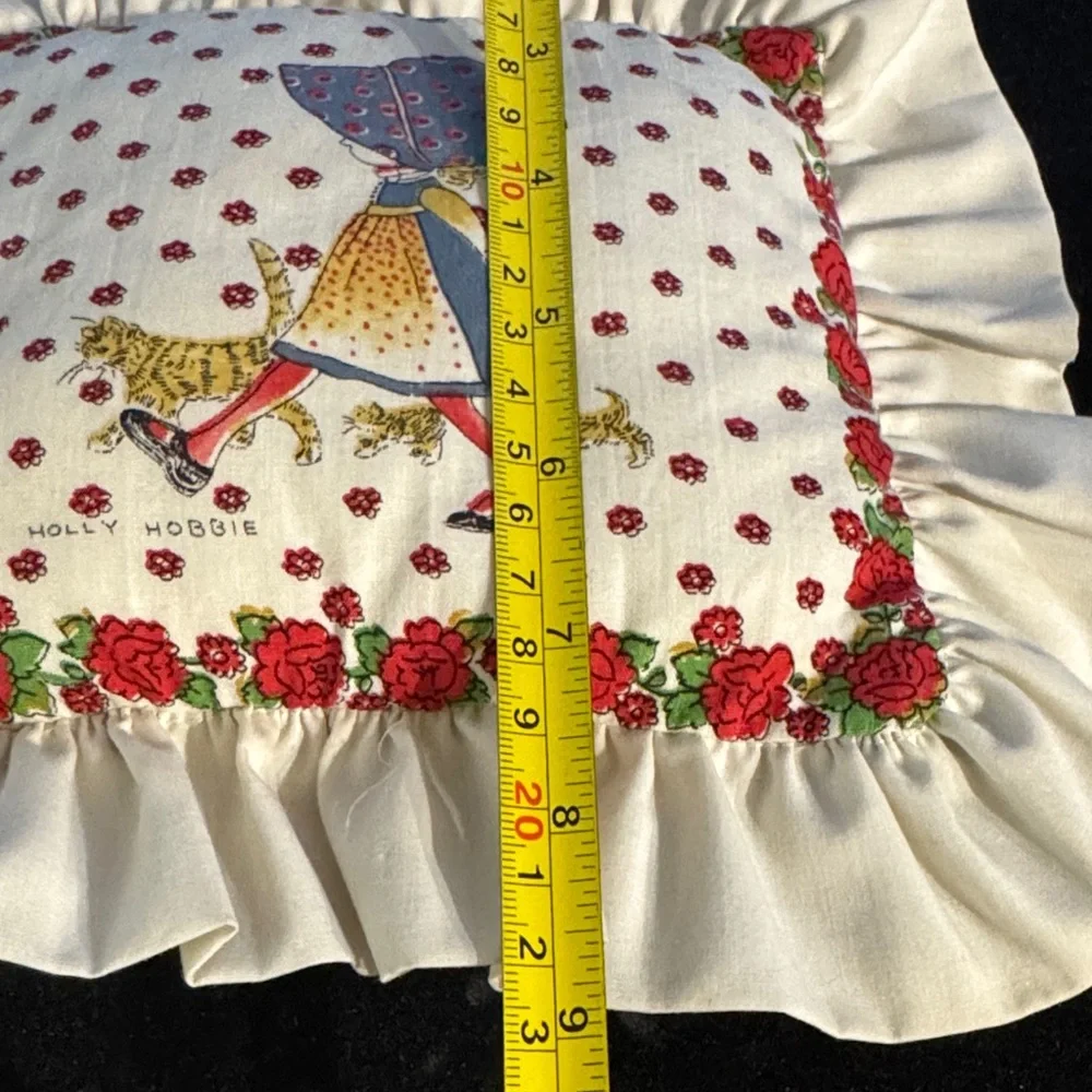 Vintage handcrafted Holly Hobbie tooth fairy pillow